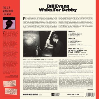 Disco in vinile Bill Evans - Waltz For Debby (Limited Edition) (LP) - 2