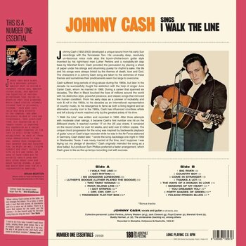 Vinyl Record Johnny Cash - I Walk The Line (180 g) (Limited Edition) (LP) - 2