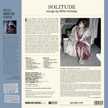 Vinylplade Billie Holiday - Solitude (180 g) (Limited Edition) (LP) - 2