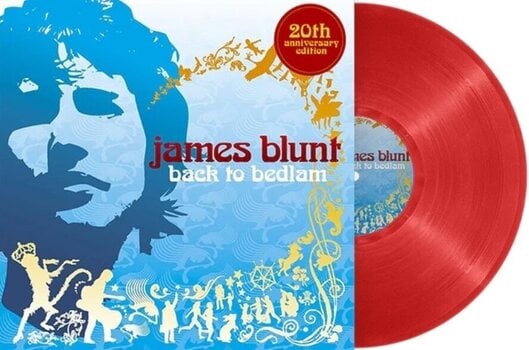 LP deska James Blunt - Back To Bedlam (Limited Editon) (Red Coloured) (LP) - 2