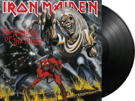 Vinyl Record Iron Maiden - The Number Of The Beast (LP) - 2