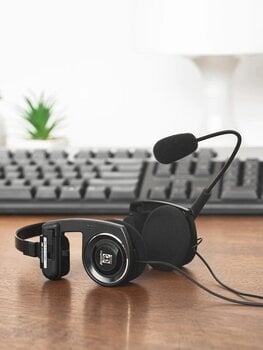 Auscultadores para PC KOSS Porta Pro Comm Headset Preto Auscultadores para PC - 2