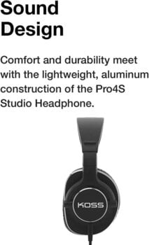 Studio Headphones KOSS PRO4S Studio Headphones - 4