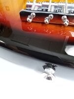 SX SJB-ALDER 3-Tone Sunburst Elektrická basgitara