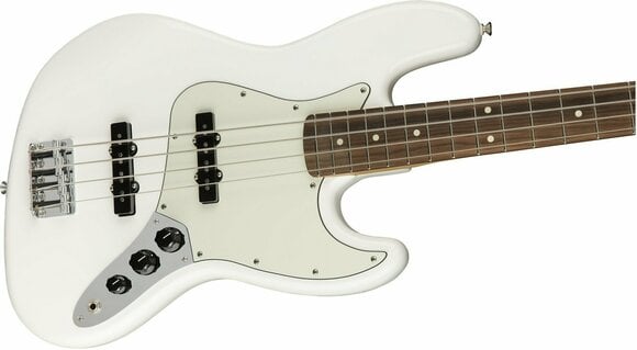 Elektrische basgitaar Fender Player Series Jazz Bass PF Polar White - 5