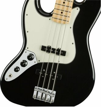 4-strängad basgitarr Fender Player Series Jazz Bass MN LH Svart - 6