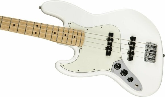 E-Bass Fender Player Series Jazz Bass MN LH Polar White - 5