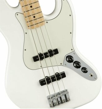 4-string Bassguitar Fender Player Series Jazz Bass MN LH Polar White - 6