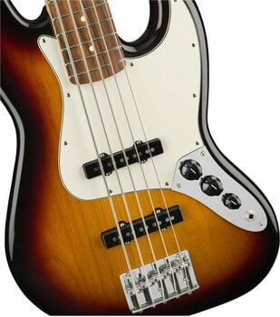 5-saitiger E-Bass, 5-Saiter E-Bass Fender Player Series Jazz Bass V PF 3-Tone Sunburst - 4