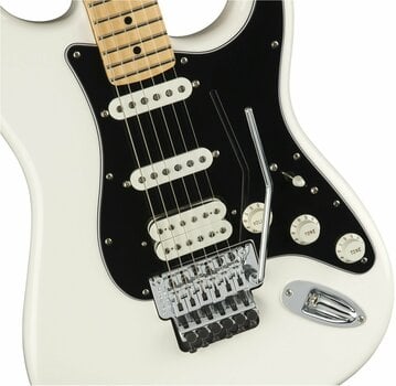 Elektrische gitaar Fender Player Series Stratocaster FR HSS MN Polar White - 6