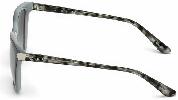 Életmód szemüveg Guess GU7551 01C 56 Shiny Black /Smoke Mirror - 2