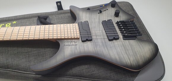 Headless guitar Strandberg Boden Original NX 7 Charcoal Black Headless guitar (Pre-owned) - 3