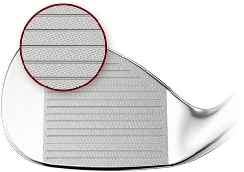 Club de golf - wedge Callaway Opus Chrome Club de golf - wedge Main droite 48° 10° Graphite Wedge Flex - 6