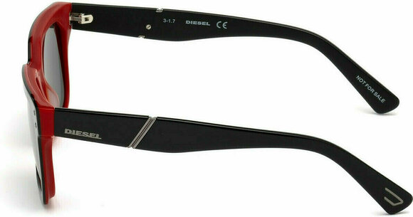 Lifestyle Glasses Diesel DL0253 05C 54 Black/Other/Smoke Mirror - 3