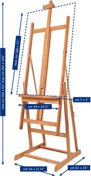 Painting Easel Mabef M/08 Painting Easel - 2