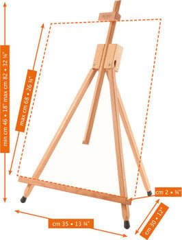 Painting Easel Mabef M/15 Painting Easel - 2