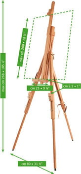 Painting Easel Mabef M/32 Painting Easel - 2