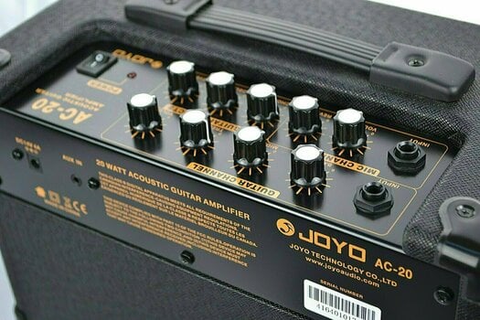 Kombi för akustisk och elektrisk gitarr Joyo AC-20 - 4