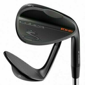 Golf palica - wedge Cobra Golf Kiing Black Wedge Right Hand Steel Stiff 52 - 3
