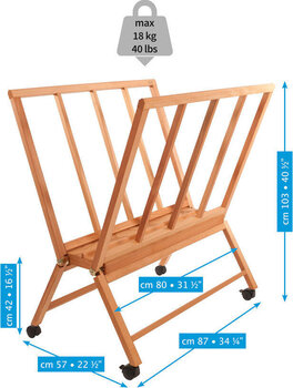 Zubehör Mabef M/40 Stand 103 x 80 cm - 2