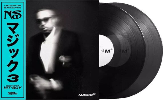 Disco in vinile Nas - Magic 3 (Limited Edition) (Black Ice Coloured) (2 LP) - 2