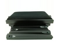 Bespeco SG 101 Houten pianokruk Black Satin