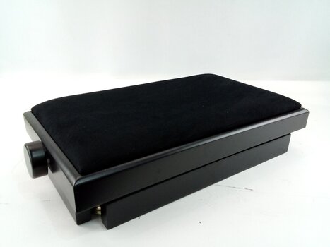 Sgabello per pianoforte in legno Bespeco SG 101 Sgabello per pianoforte in legno Black Satin (Seminuovo) - 9