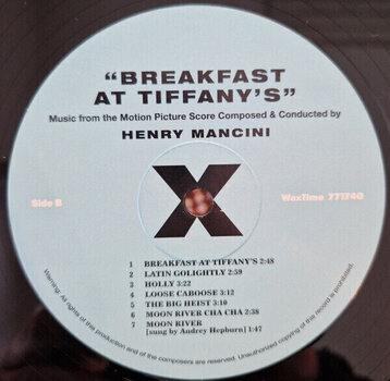 Vinyl Record Henry Mancini - Breakfast At Tiffany's (180 g) (LP) - 3