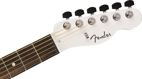 Guitare acoustique-électrique Fender FINNEAS American Acoustasonic Telecaster EB Arctic White Guitare acoustique-électrique - 5