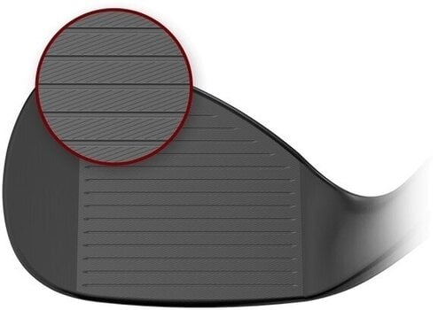 Λέσχες γκολφ - wedge Callaway Opus Black Λέσχες γκολφ - wedge Δεξί χέρι 60° 10° Γραφίτης Wedge Flex - 6