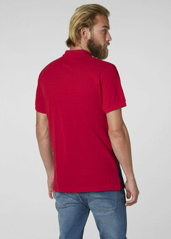 T-Shirt Helly Hansen Salt Polo T-Shirt Flag Red S - 3