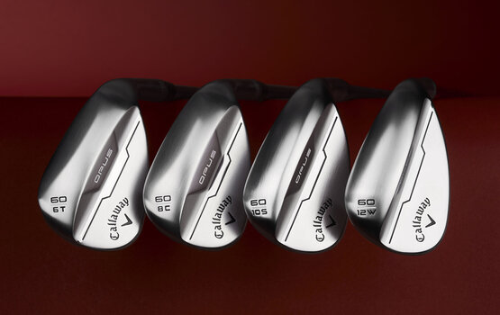 Golfmaila - wedge Callaway Opus Chrome Golfmaila - wedge Oikeakätinen 56° 12° Grafiitti Wedge Flex - 15