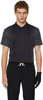 Poloshirt J.Lindeberg Kalle Reg Fit Black XL Poloshirt - 2