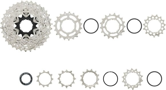 Cassette Shimano CS-R7101 105 Cassette 12-Speed 11-34T Silver - 4