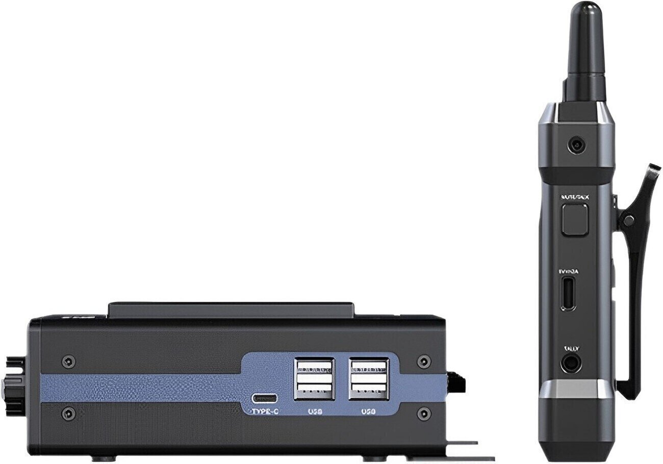 Może być zasilany bateriami