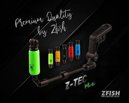 Fishing Bite Alarm ZFISH Indicator Z-Tec Mini Green Fishing Bite Alarm - 8