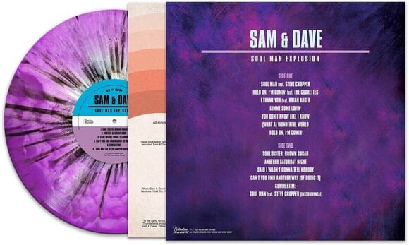 LP deska Sam & Dave - Soul Man Explosion (Purple Haze Splatter Coloured) (LP) - 3