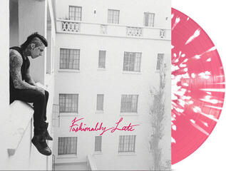 Vinyl Record Falling in Reverse - Fashionably Late (Anniversary Edition) (Pink/White Coloured) (LP) - 1
