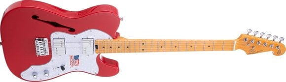 Electric guitar SX SEA2PH Rosso Corsa Red Electric guitar - 3