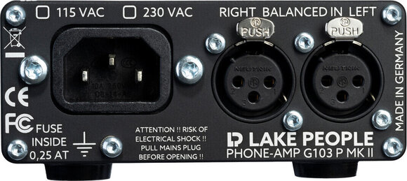 Kopfhörerverstärker Lake People Phone-Amp G103-P MKII Kopfhörerverstärker - 3