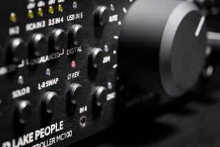 Seletor/controlador de monitor Lake People MC 100 Seletor/controlador de monitor - 5