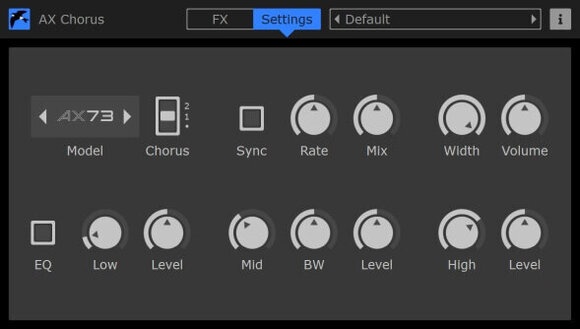 Softverski plug-in FX procesor Martinic AX Chorus (Digitalni proizvod) - 5