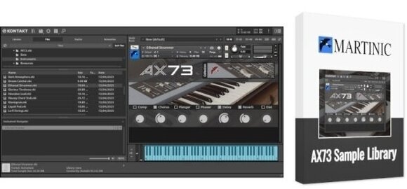 Sample and Sound Library Martinic AX73 Sample Library (Digital product) - 2