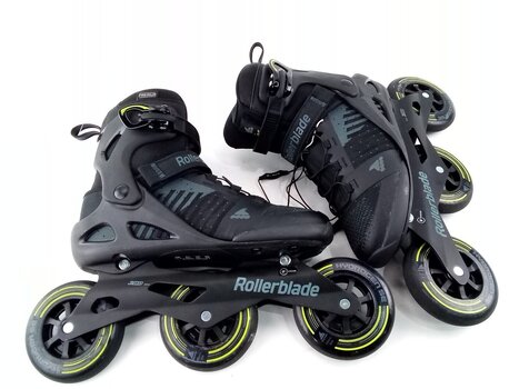 Rolschaatsen Rollerblade Macroblade 110 3WD Black/Lime 42,5 Rolschaatsen (Zo goed als nieuw) - 5