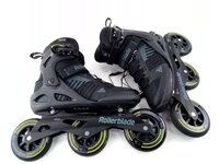 Rollerblade Macroblade 110 3WD Negru/Lămâie verde 42,5 Patine în linie