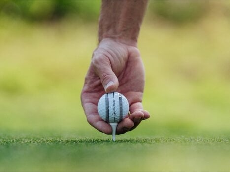 Pelotas de golf TaylorMade TP5x White Stripe Pelotas de golf - 6