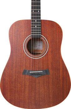 Dreadnought Guitar Arrow Raw Mahogany Dreadnought Guitar - 3