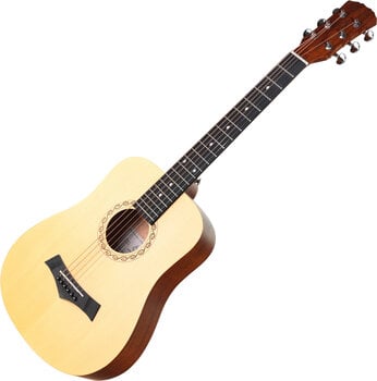 Folk Guitar Arrow Travel Natural Folk Guitar - 3