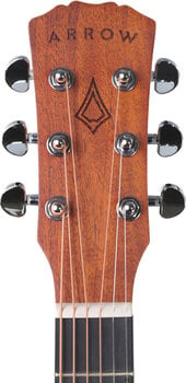 Akustikgitarre Arrow Travel Natural Akustikgitarre - 8