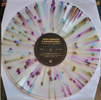 Płyta winylowa Afrika Bambaataa & Soulsonic Force - Planet Rock - The Album (Clear Blue Purple & Gold Splatter Coloured) (Limited Edition) (LP) - 2